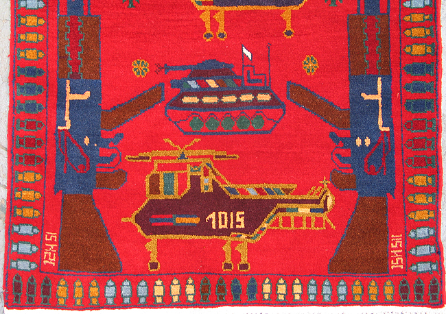 For sale: Afghan War Rug or Conflict Carpet