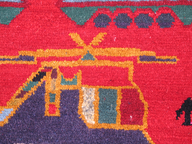 For sale: Afghan War Rug or Conflict Carpet