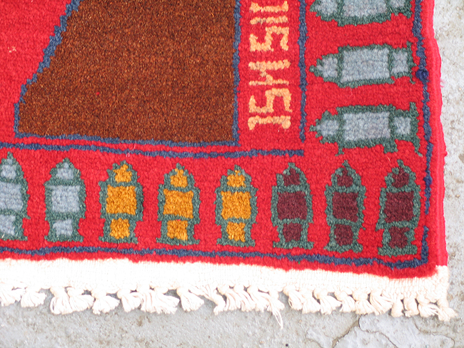 For sale: Afghan War Rug or Conflict Carpet