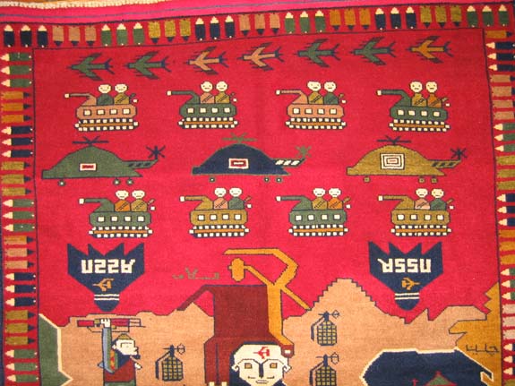 For sale: Afghan War Rug or Conflict Carpet