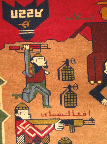 For sale: Afghan War Rug or Conflict Carpet