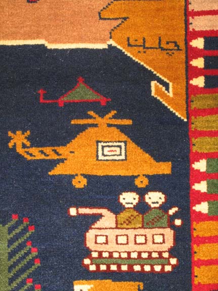 For sale: Afghan War Rug or Conflict Carpet