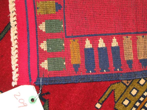 For sale: Afghan War Rug or Conflict Carpet