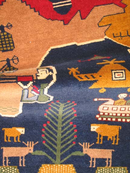 For sale: Afghan War Rug or Conflict Carpet