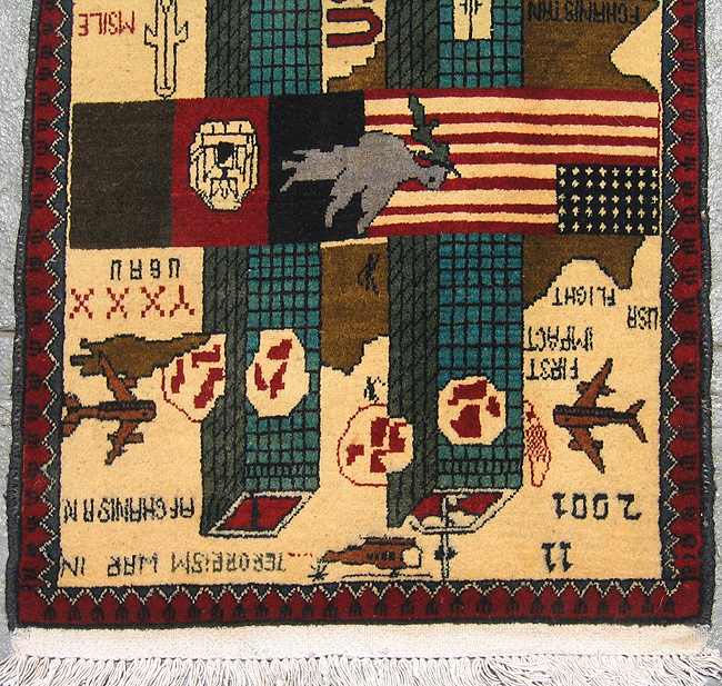 For sale: Afghan War Rug or Conflict Carpet