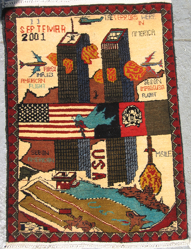 For sale: Afghan War Rug or Conflict Carpet