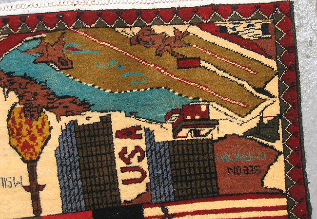 For sale: Afghan War Rug or Conflict Carpet