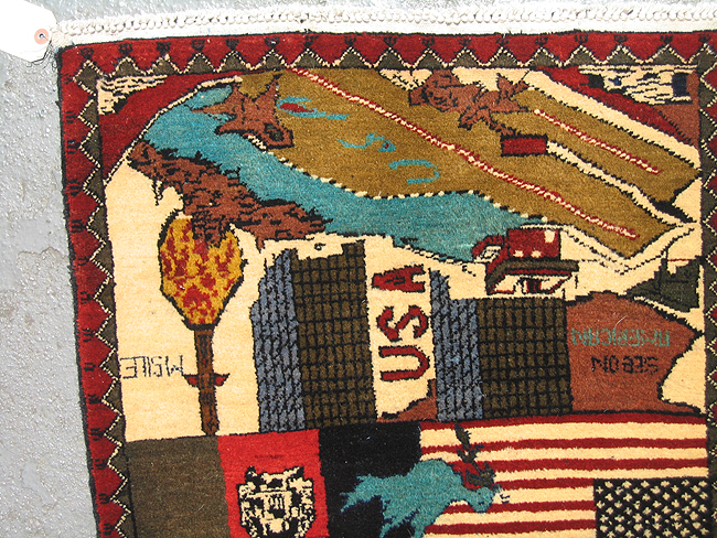 For sale: Afghan War Rug or Conflict Carpet