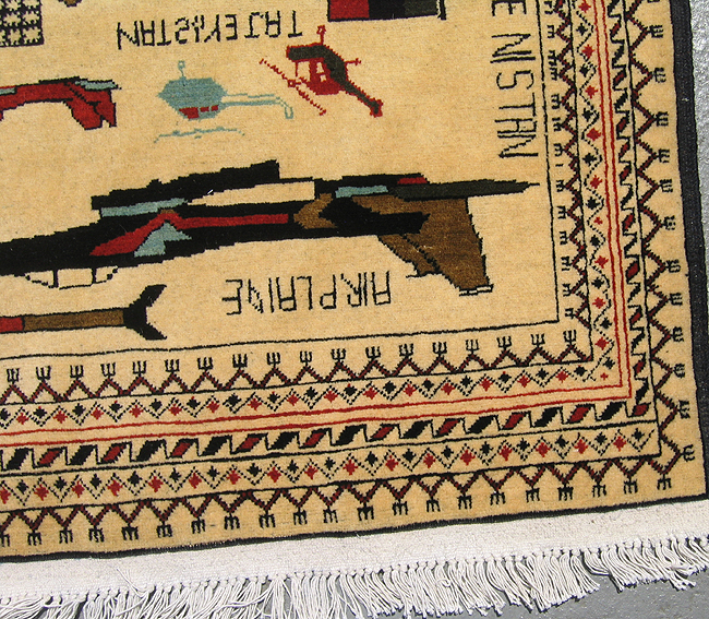 For sale: Afghan War Rug or Conflict Carpet