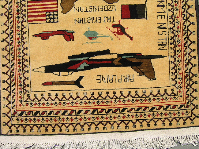 For sale: Afghan War Rug or Conflict Carpet