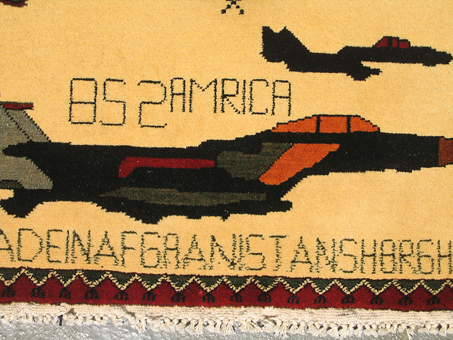 For sale: Afghan War Rug or Conflict Carpet