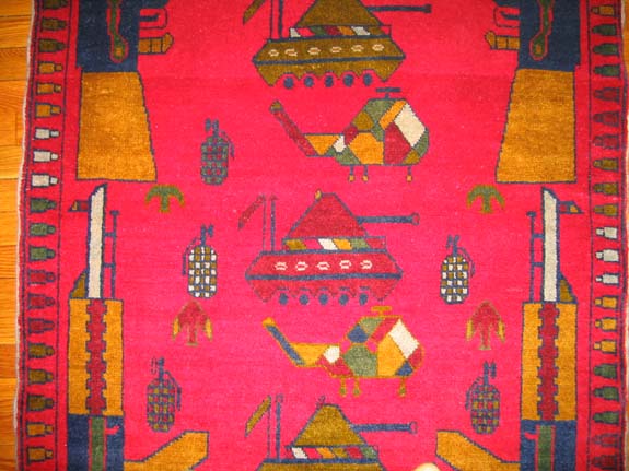 For sale: Afghan War Rug or Conflict Carpet