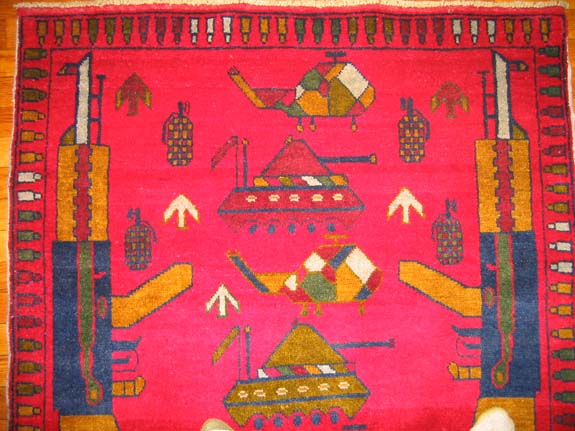 For sale: Afghan War Rug or Conflict Carpet