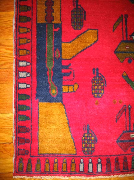 For sale: Afghan War Rug or Conflict Carpet