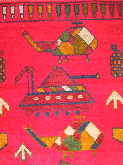 For sale: Afghan War Rug or Conflict Carpet