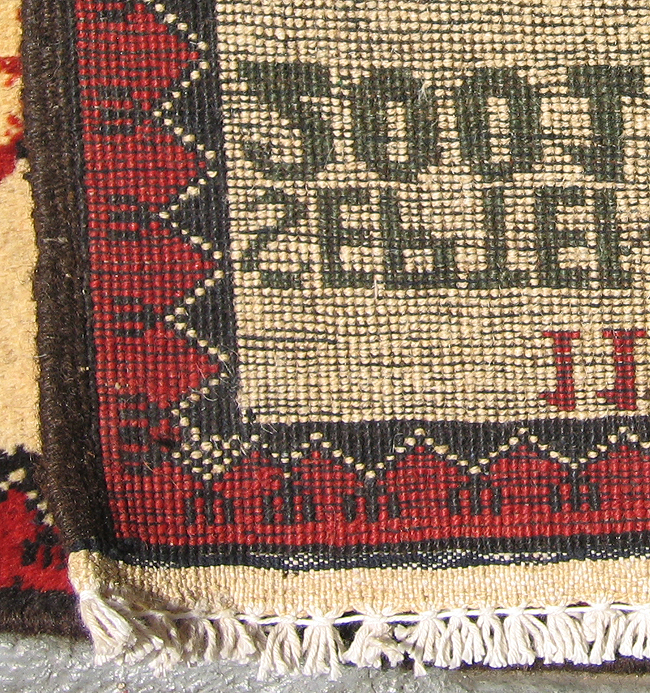 For sale: Afghan War Rug or Conflict Carpet