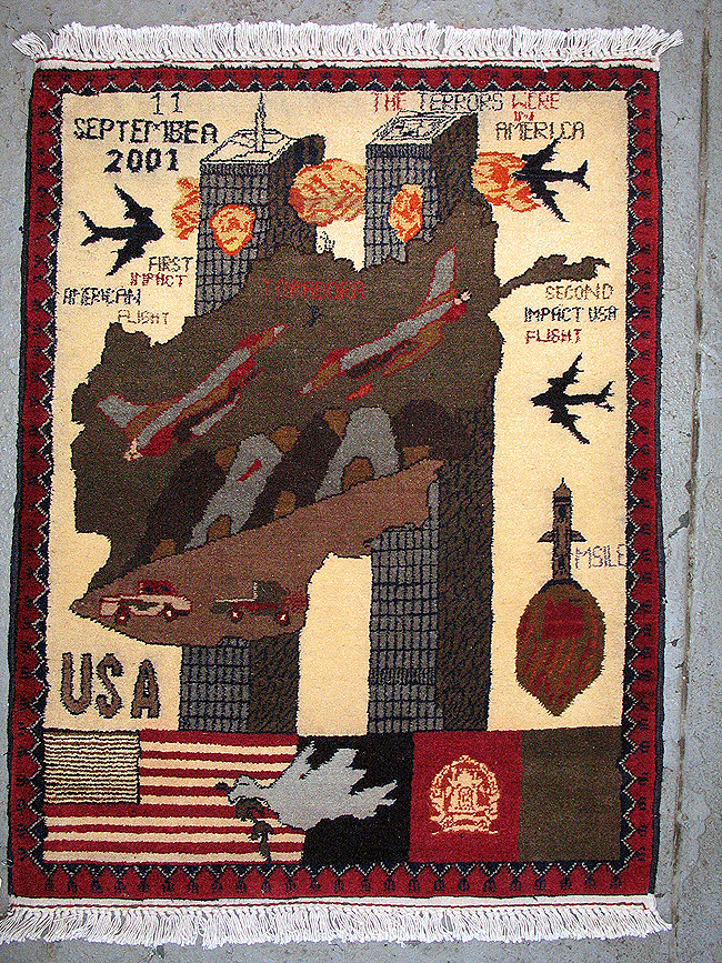 For sale: Afghan War Rug or Conflict Carpet