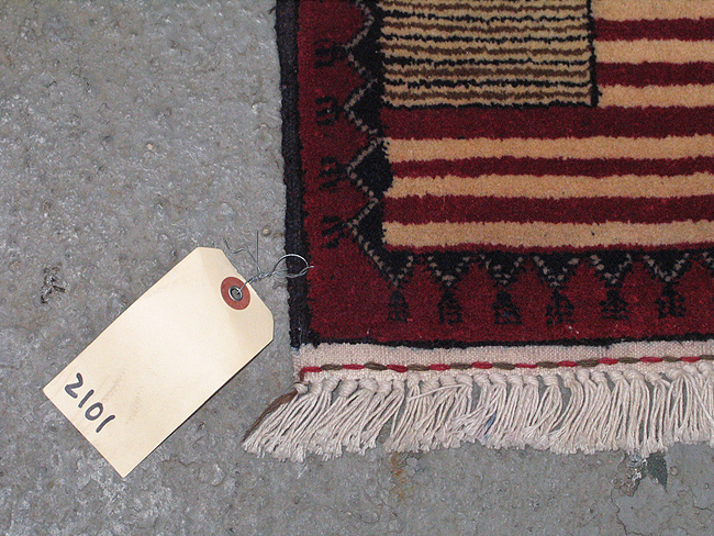 For sale: Afghan War Rug or Conflict Carpet