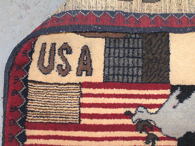 For sale: Afghan War Rug or Conflict Carpet