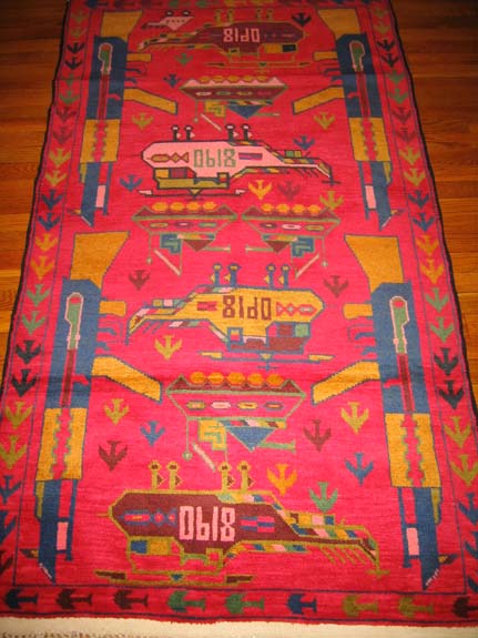 For sale: Afghan War Rug or Conflict Carpet