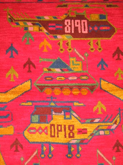 For sale: Afghan War Rug or Conflict Carpet