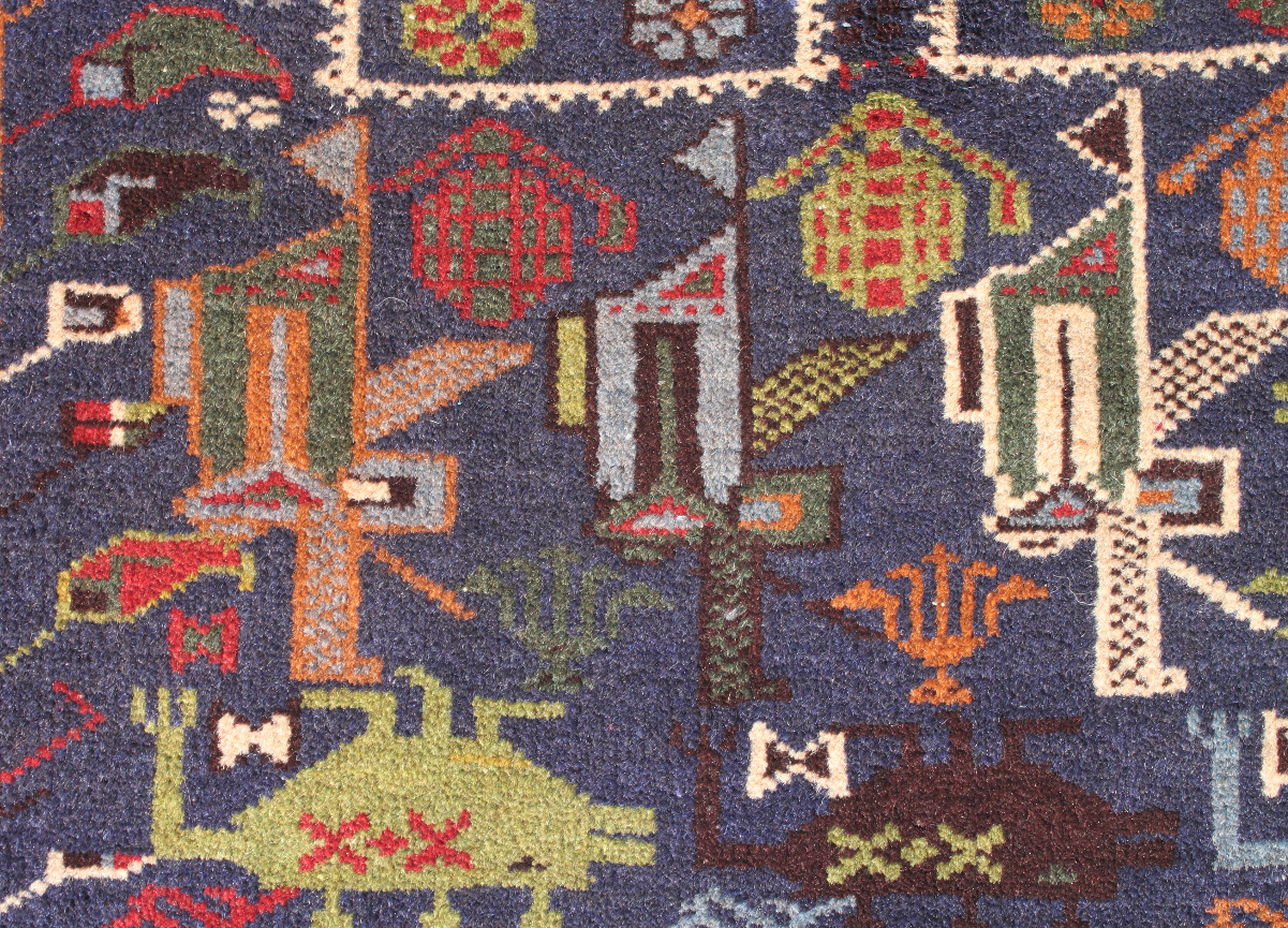 For sale: Afghan War Rug or Conflict Carpet