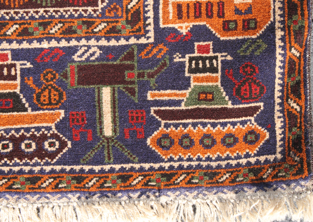 For sale: Afghan War Rug or Conflict Carpet