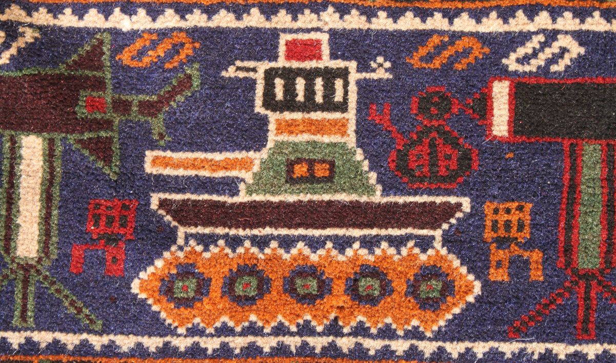 For sale: Afghan War Rug or Conflict Carpet