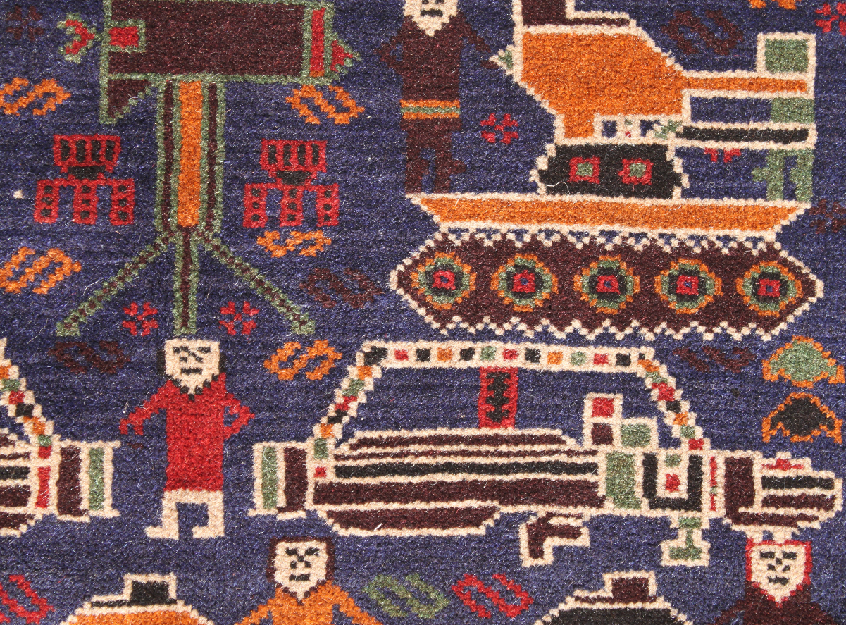 For sale: Afghan War Rug or Conflict Carpet