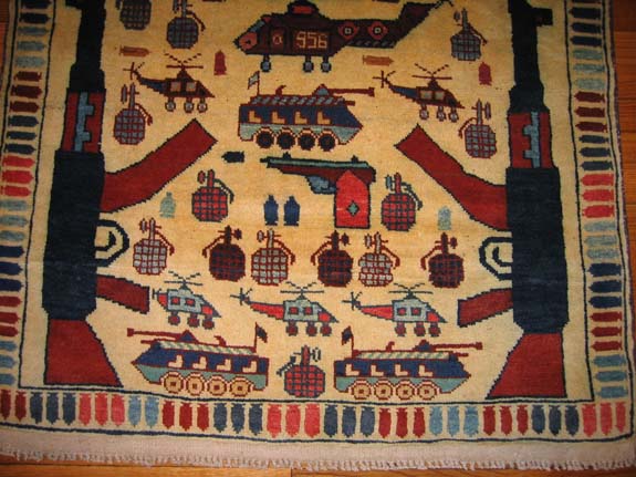 For sale: Afghan War Rug or Conflict Carpet