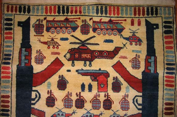 For sale: Afghan War Rug or Conflict Carpet