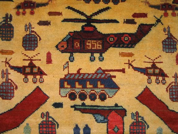 For sale: Afghan War Rug or Conflict Carpet