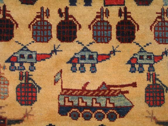 For sale: Afghan War Rug or Conflict Carpet