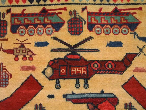 For sale: Afghan War Rug or Conflict Carpet