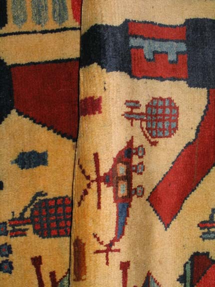 For sale: Afghan War Rug or Conflict Carpet