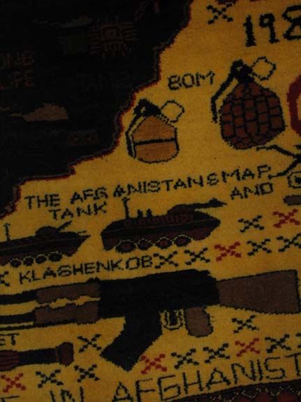 For sale: Afghan War Rug or Conflict Carpet