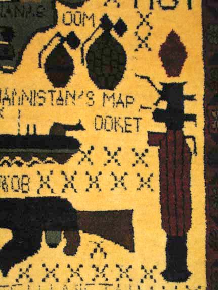 For sale: Afghan War Rug or Conflict Carpet