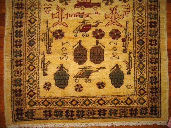 For sale: Afghan War Rug or Conflict Carpet