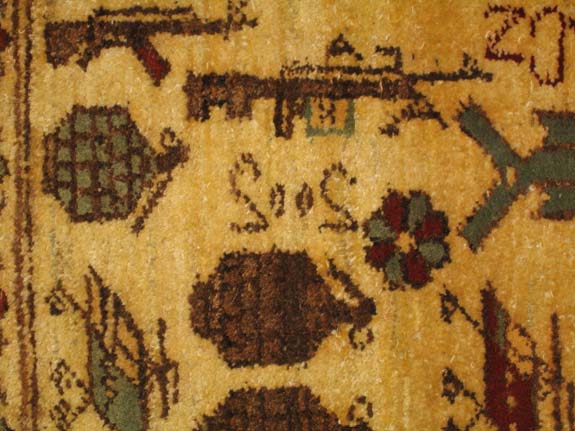 For sale: Afghan War Rug or Conflict Carpet