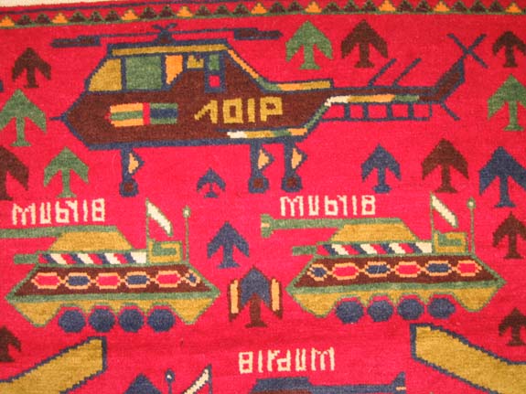 For sale: Afghan War Rug or Conflict Carpet