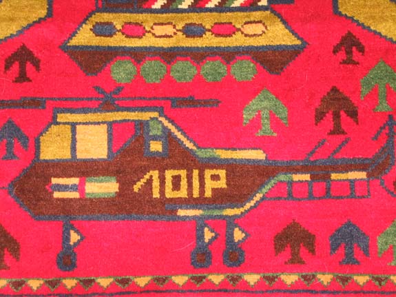 For sale: Afghan War Rug or Conflict Carpet