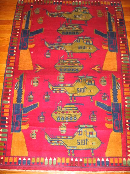 Hand woven carpet from Afhanistan for sale