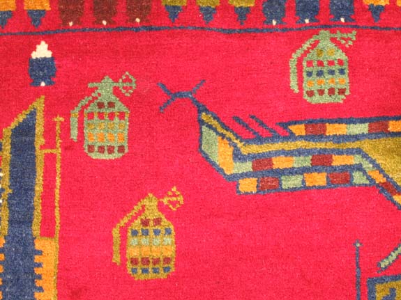 For sale: Afghan War Rug or Conflict Carpet