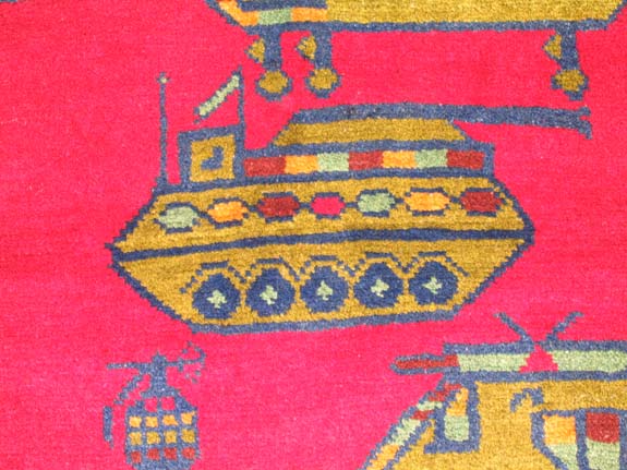 For sale: Afghan War Rug or Conflict Carpet