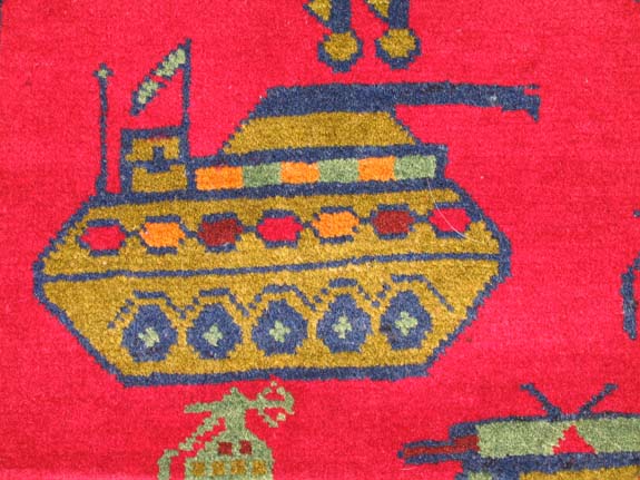 For sale: Afghan War Rug or Conflict Carpet