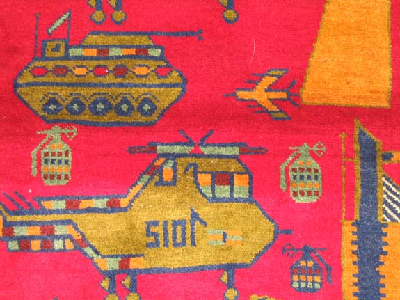 For sale: Afghan War Rug or Conflict Carpet