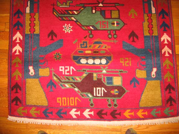 For sale: Afghan War Rug or Conflict Carpet