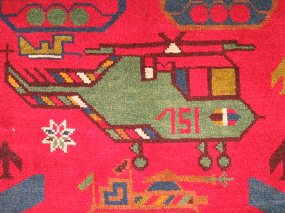 For sale: Afghan War Rug or Conflict Carpet