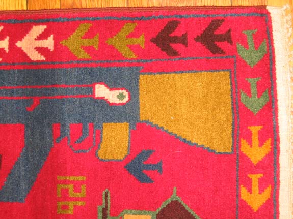 For sale: Afghan War Rug or Conflict Carpet