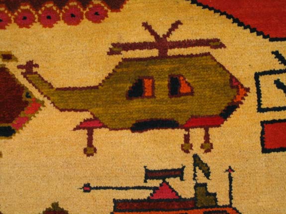 For sale: Afghan War Rug or Conflict Carpet